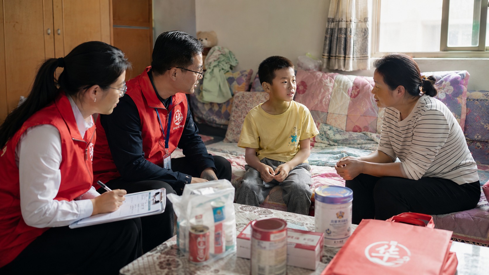 华善社深入乡村家庭开展公益走访，精准了解儿童成长需求